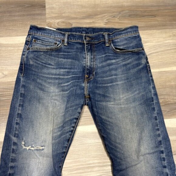 Levi's Blue Denim Jeans size 34 - Picture 6 of 9